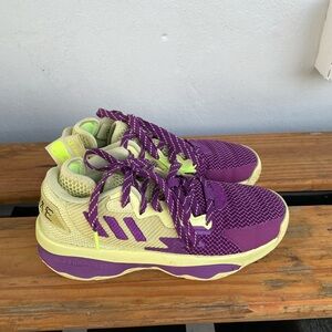Adidas Dame 8 Purple Basketball Sneakers